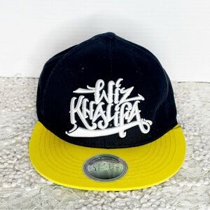 Wiz Khalifa Authentic Black & Yellow Embroidered SnapBack Baseball Hat Cap